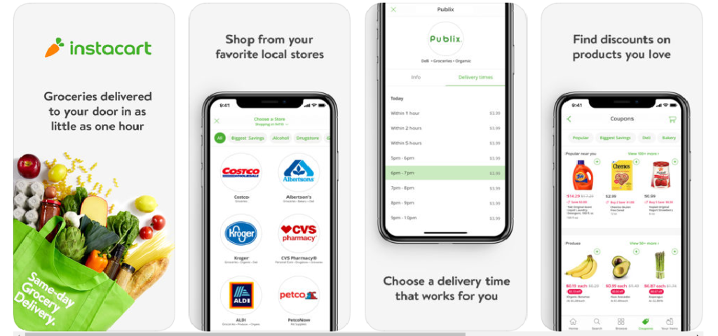 instacart alcohol-delivery app