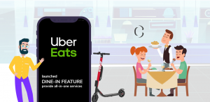 Get going with the new dine-in feature for your food delivery app to earn more by avoiding driver fee and service charges