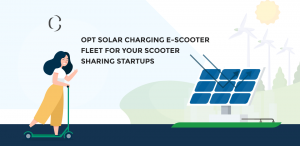 Add Solar charging to your E scooters to reduce the charging cost and time for your scooter sharing business