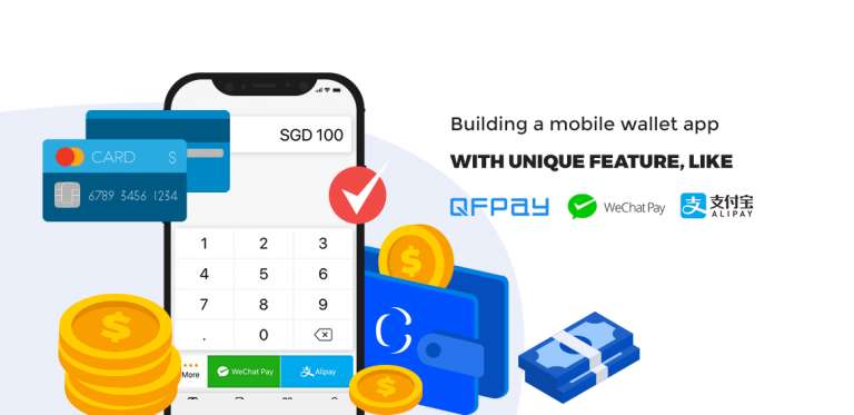 Build a mobile wallet app like WeChat Pay, Alipay or QFPay to provide your customers with new digital payment solutions