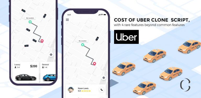 Uber clone script, having 4 rare features beyond common features