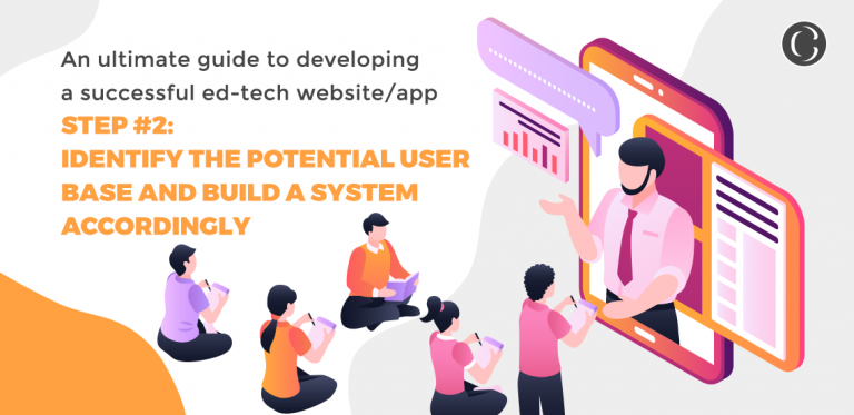 An ultimate guide to developing a successful ed-tech websiteapp step #2 Identify the potential user base and build a system accordingly